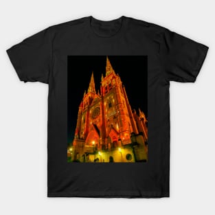 Christmas Time at St Mary's Cathedral, Sydney, NSW, Australia T-Shirt